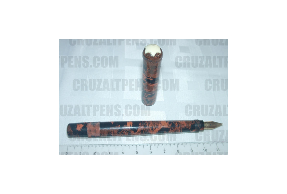 RED MARBLE Nº 4 (1921-1928) - PLUMA ESTILOGRÁFICA MONTBLANC