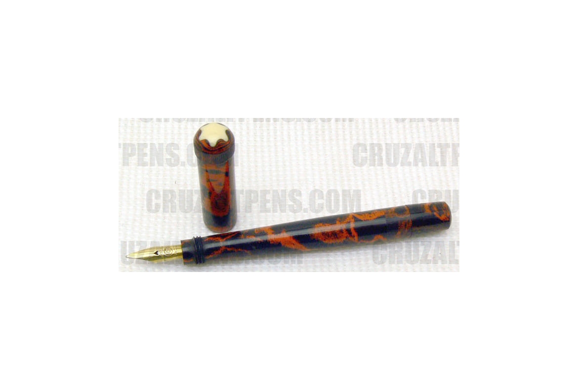 RED MARBLE Nº 0 BABY (1920-1928 ) - PLUMA ESTILOGRÁFICA MONTBLANC
