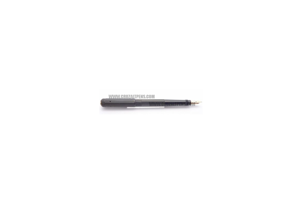 SAFETY Nº 1 OCTAGONAL EN EBONITA NEGRA (1920-1929) - PLUMA MONTBLANC