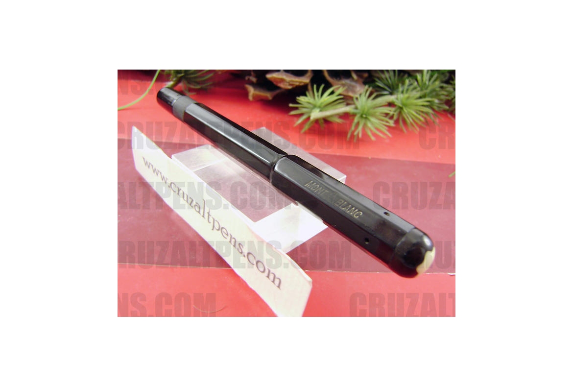 SAFETY Nº 12, 5 OCTAGONAL EN EBONITA NEGRA (1930-1932) - PLUMA MONTBLANC